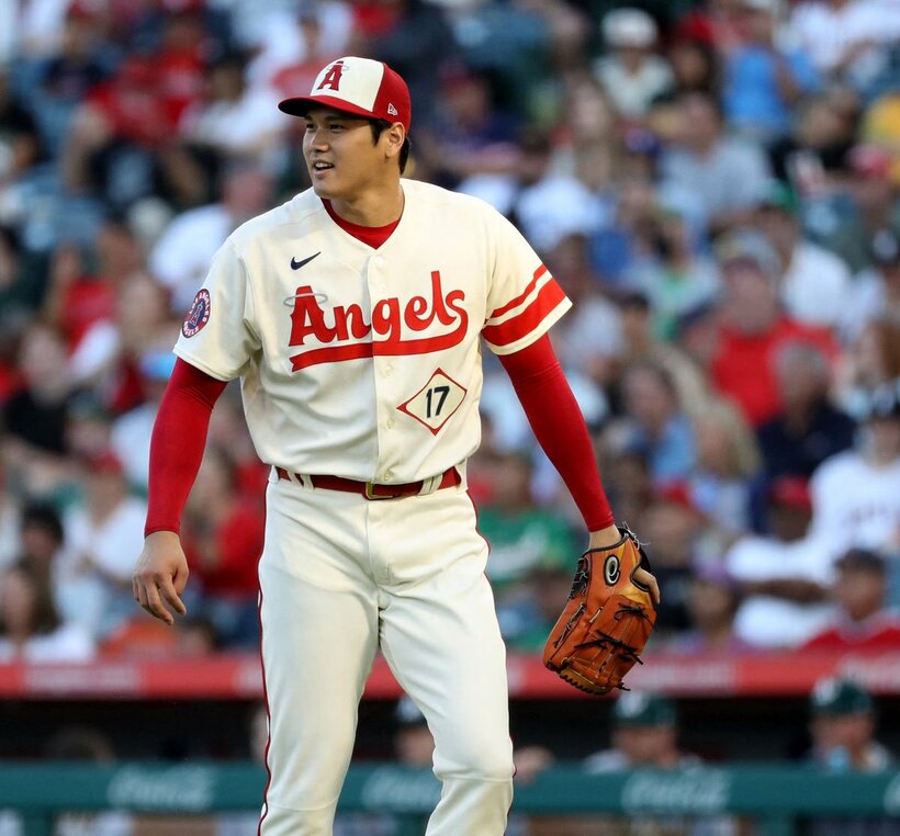  大谷翔平（ロイター＝USA-TODAY-Sports）