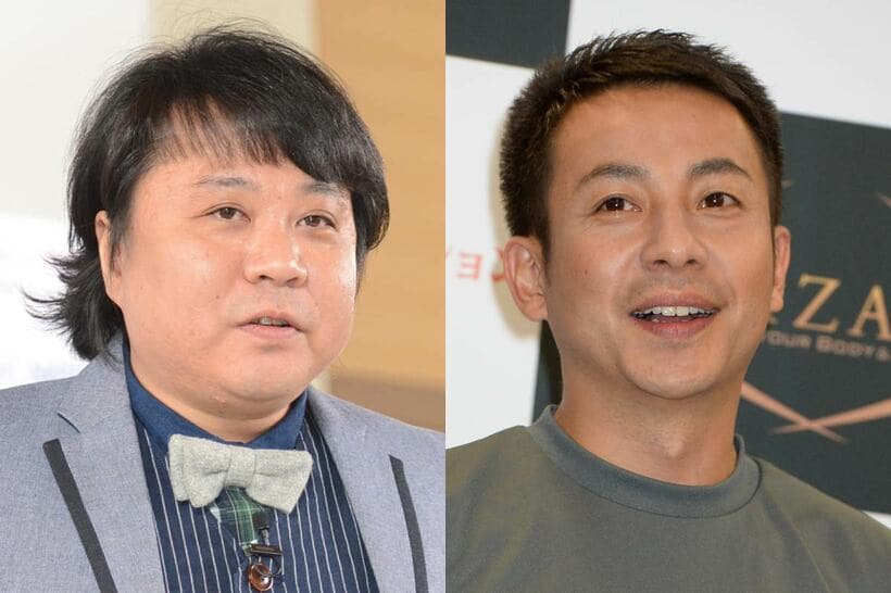 我が家の杉山（左）と坪倉