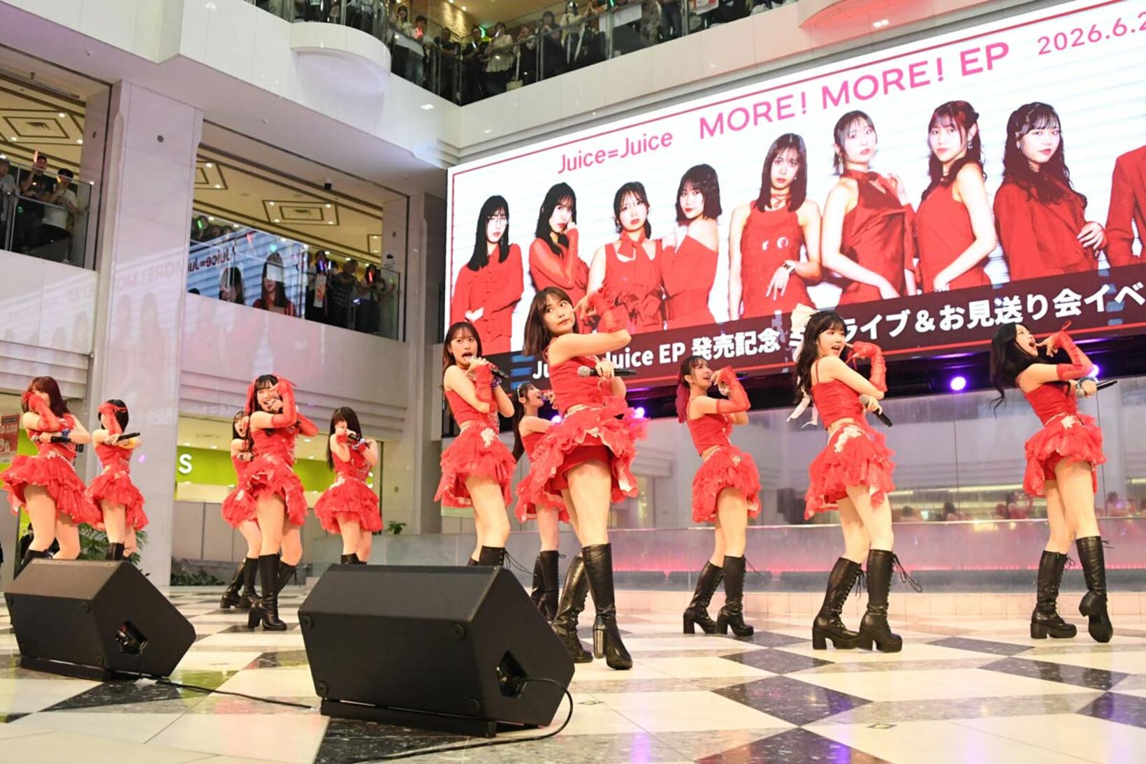 キレッキレのパフォーマンスを披露したJuice=Juice