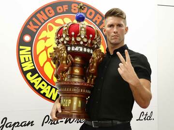  一夜明け会見に出席したザック・セイバーＪｒ．