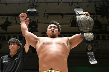 OZAWAに本音を盗み聞きされた？GHC王者の稲村愛輝