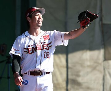 楽天１年目のキャンプで、順調に調整を進めた前田健太