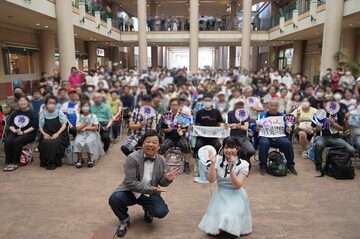 ＳＴＵ４８・池田裕楽が-ゆめタウン福山でスペシャルライブを開催した