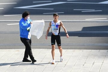 東京マラソンで１２位に入った大迫傑