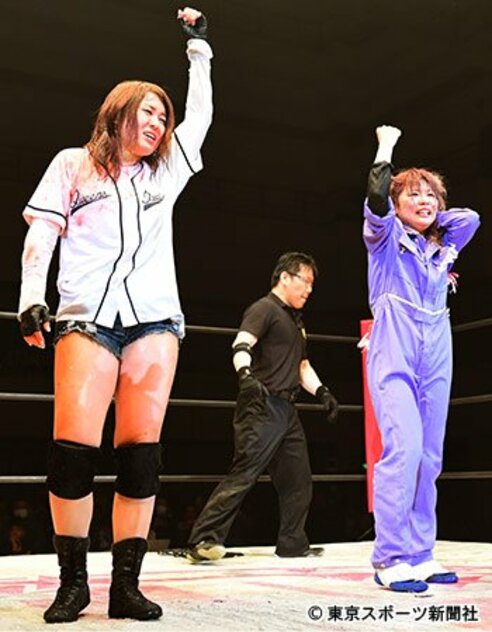 スターダム】中野たむ「電流爆破の直前に震えていた私に紫雷イオ選手が