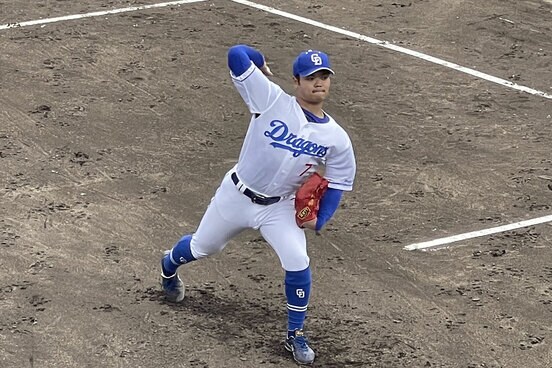８回１失点で２勝目を挙げた根尾昂