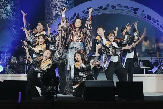 東京国際フォーラムでコンサートを行った山内惠介
