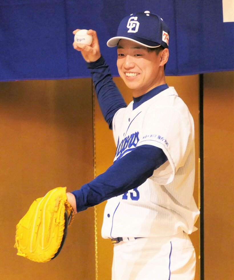  高卒捕手として、レギュラーを目指す中日のドラフト４位味谷（東スポWeb）