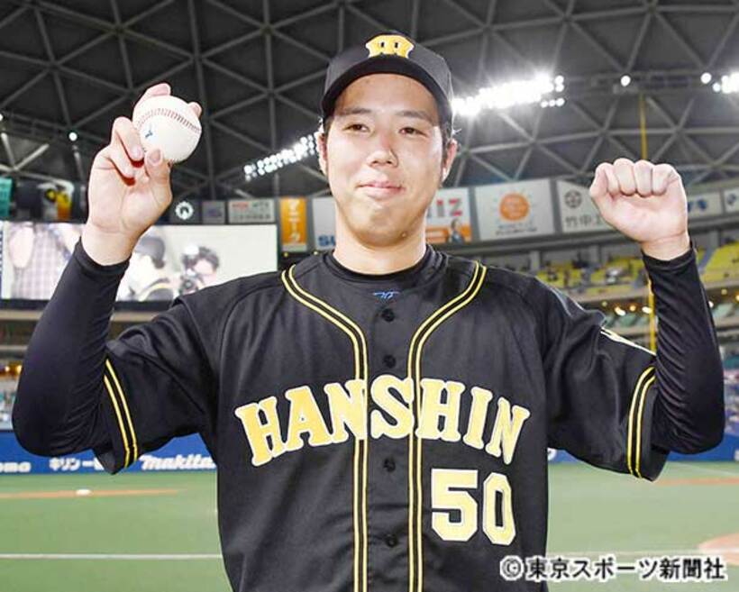  プロ初完投初完封勝利の青柳