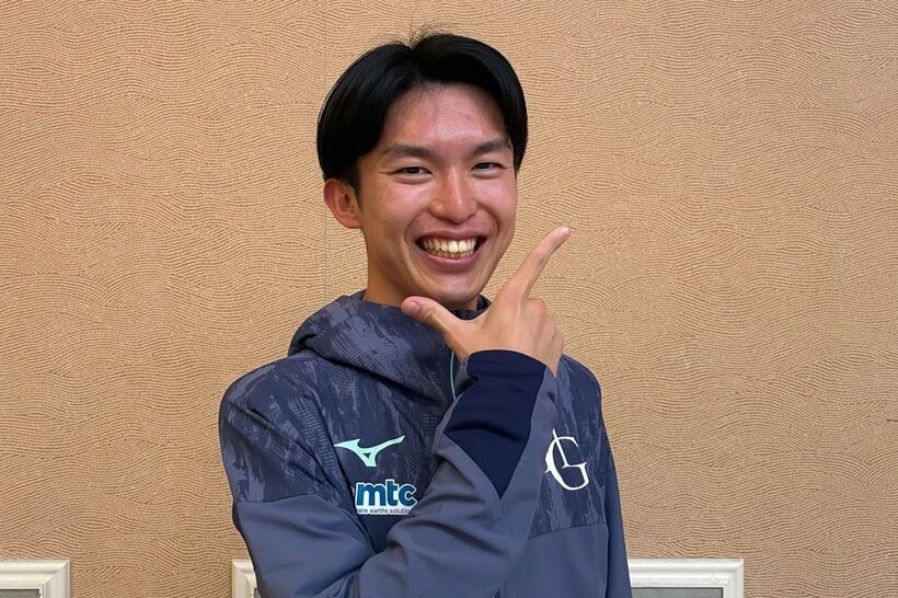 意気込みを語った明学大・高橋歩夢