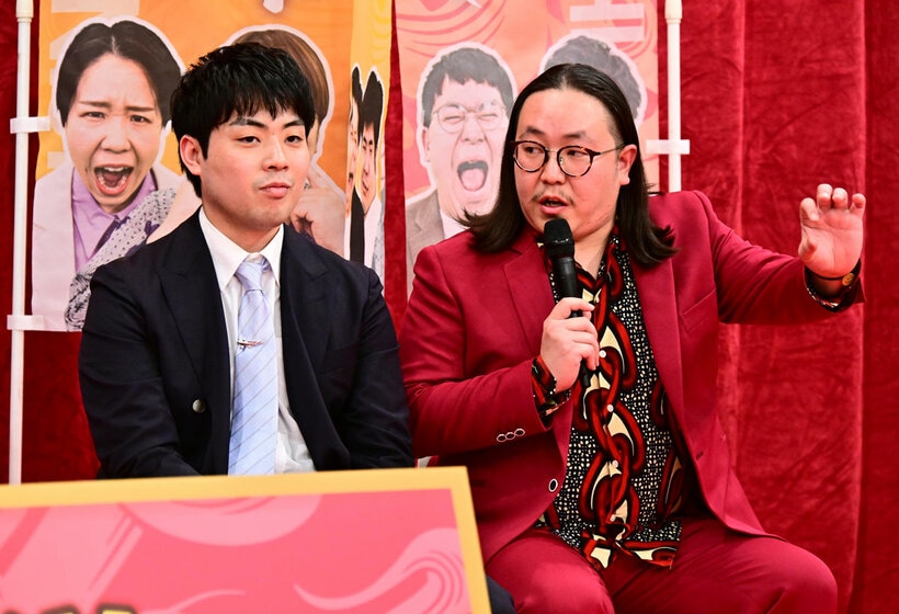 マーメイドの田村境祐（左） とテクニック。