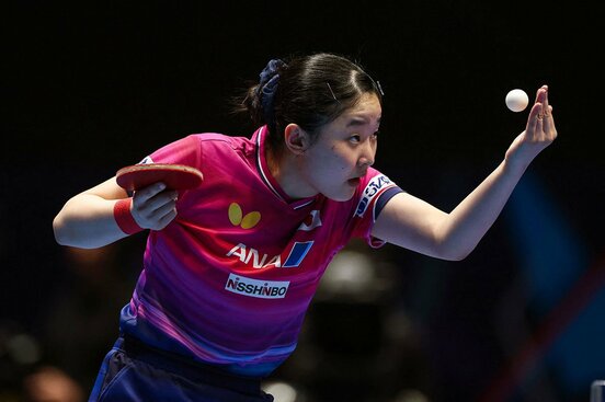 張本美和（ロイター）
