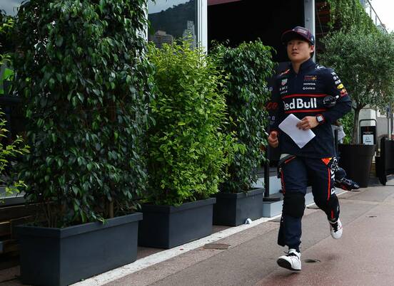 レッドブルの角田裕毅（ロイター）