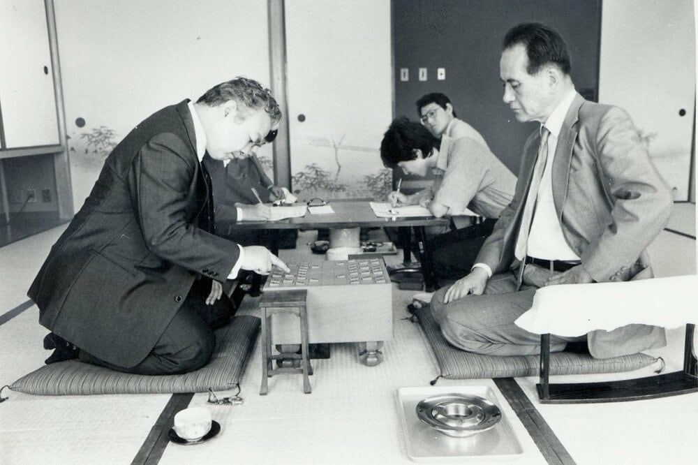 加藤一二三さん ４０年前の対局シーン（１９８６年）