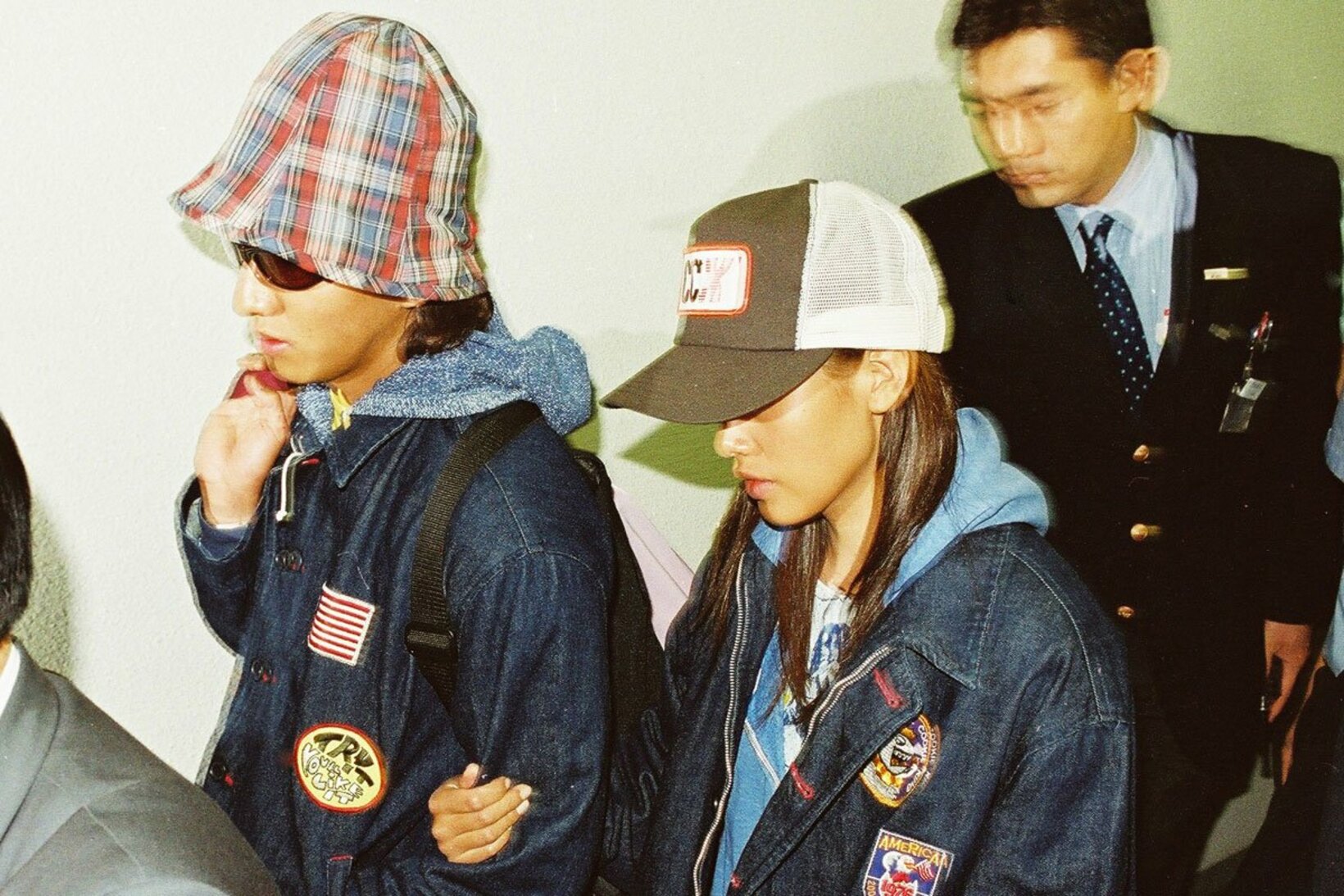キムタク＆静香のペアルック帰国（２０００年）