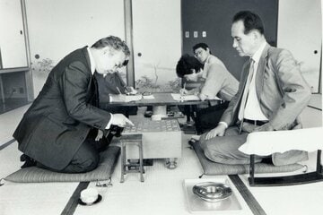 加藤一二三さん ４０年前の対局シーン（１９８６年）