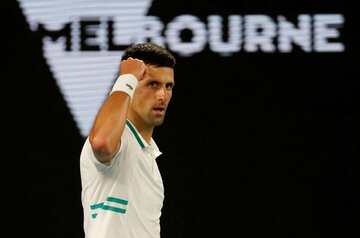  ワクチン接種に慎重なジョコビッチ（ロイター）