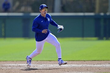 ドジャースのキム・ヘソン（ロイター＝USA　TODAY　Sports)
