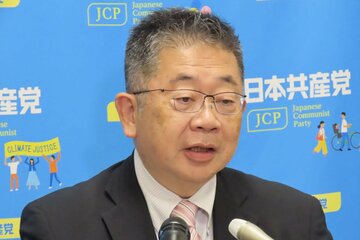 日本共産党の小池晃書記局長