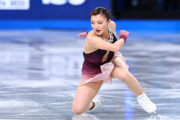 ＳＰは５位だったが、フリーで表彰台に食い込んだ坂本花織