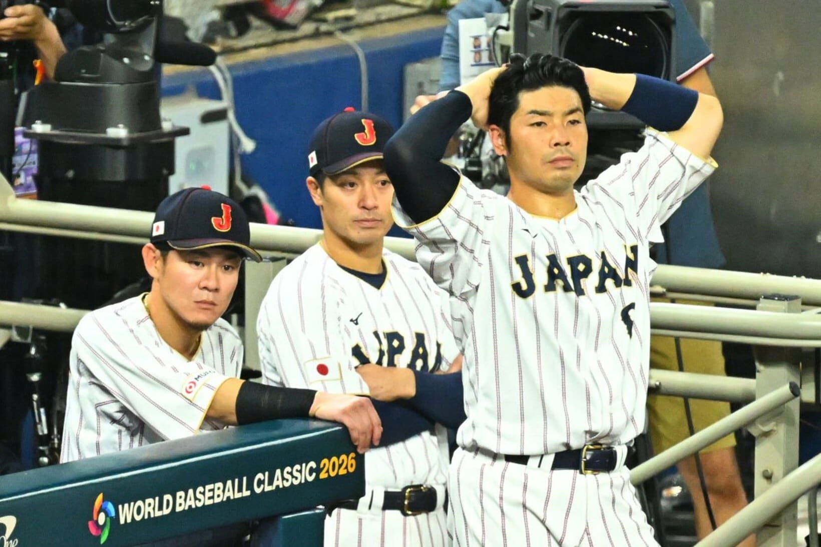 WBC期間は牧原大(左)、近藤(右)らソフトバンク勢を間近で見ていた阪神・坂本