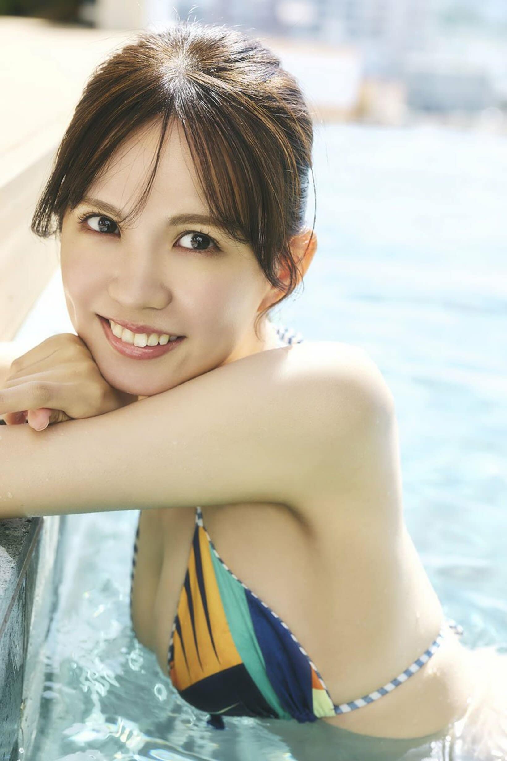 元ＳＫＥ４８・岡本彩夏の１ｓｔ写真集の先行イメージカット（©扶桑社／撮影・高橋慶佑）