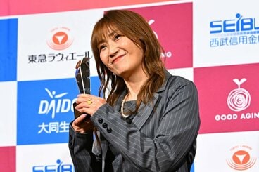 グッドエイジャー賞を受賞した工藤めぐみＧＭ