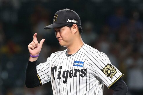 セCS】2試合連続勝利投手の阪神・及川雅貴が歓喜の輪に遅れた理由