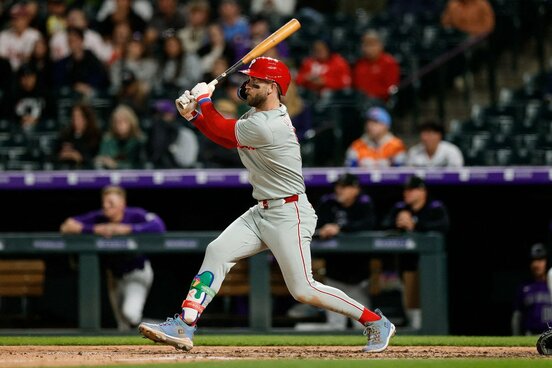 フィリーズのブライス・ハーパー（ロイター）