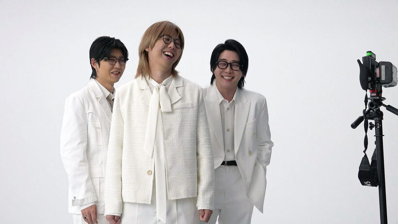 Mrs.GREEN　APPLEの（左から）若井滉斗、藤澤涼架、大森元貴