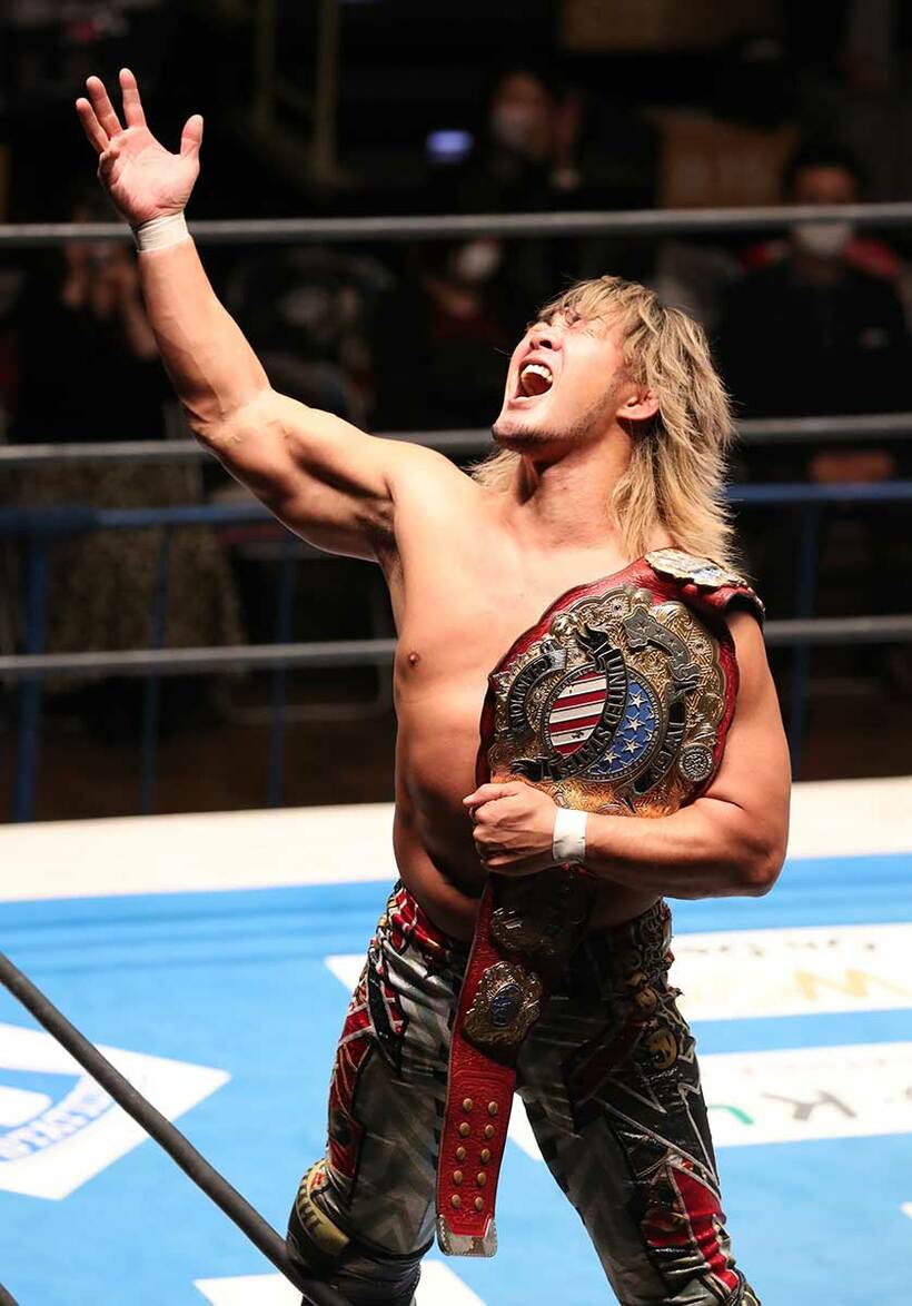  ベルトを奪回した棚橋「もう絶対に離さない！」（東スポWeb）