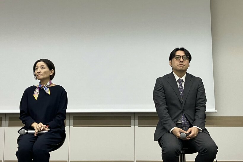 長尾みづほ氏（左）と大塚篤司氏