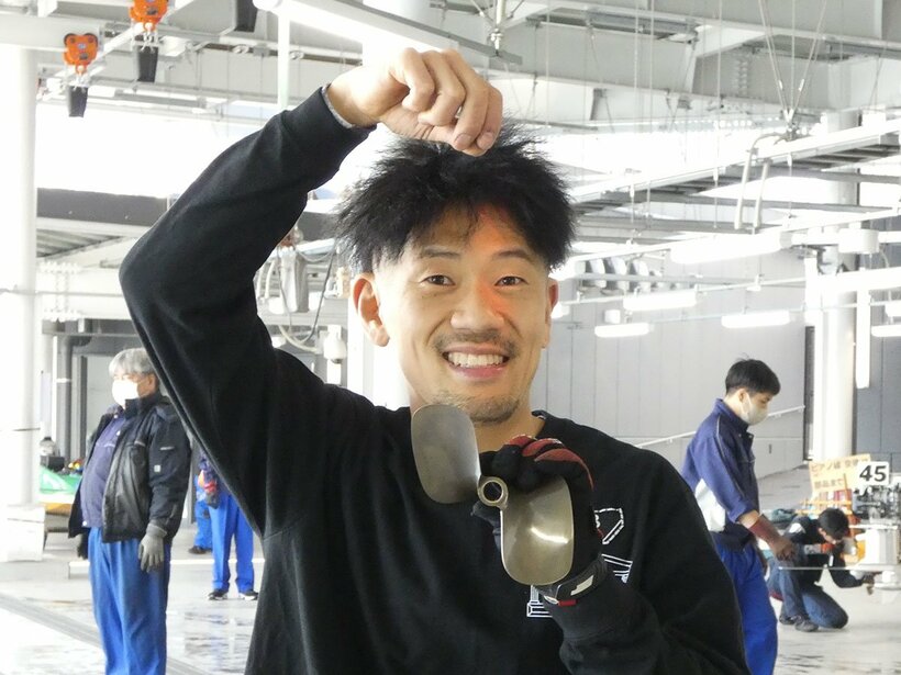 悲願の地元Ｖを目指す重木輝彦