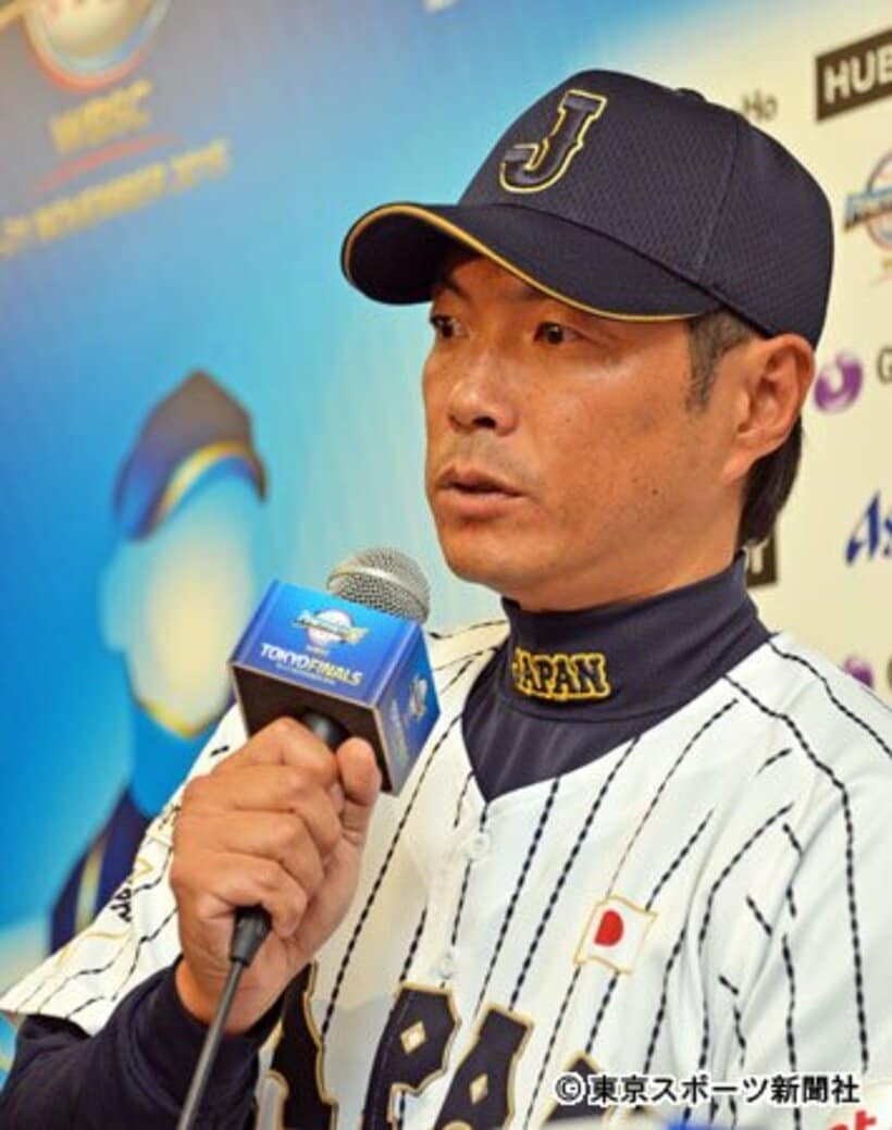 試合後の会見で継投ミスを認めた小久保監督