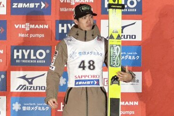地元・北海道でのW杯第17戦で、３位に食い込んだ二階堂蓮