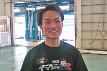 伸びに手応えアリの常盤海心