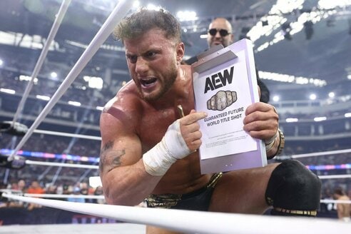 AEW】男子ガントレットマッチで竹下幸之介と飯伏幸太は敗退 MJF