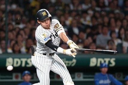 一軍昇格後、初のノーヒットに終わった阪神・立石正広