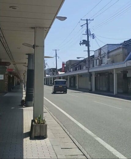 佐渡島で撮影されたUFO
