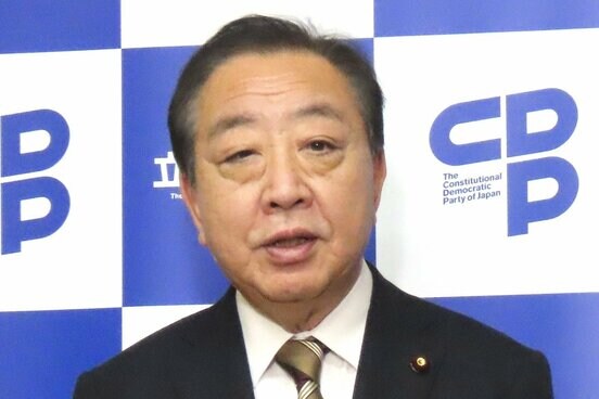 立憲民主党の野田佳彦代表