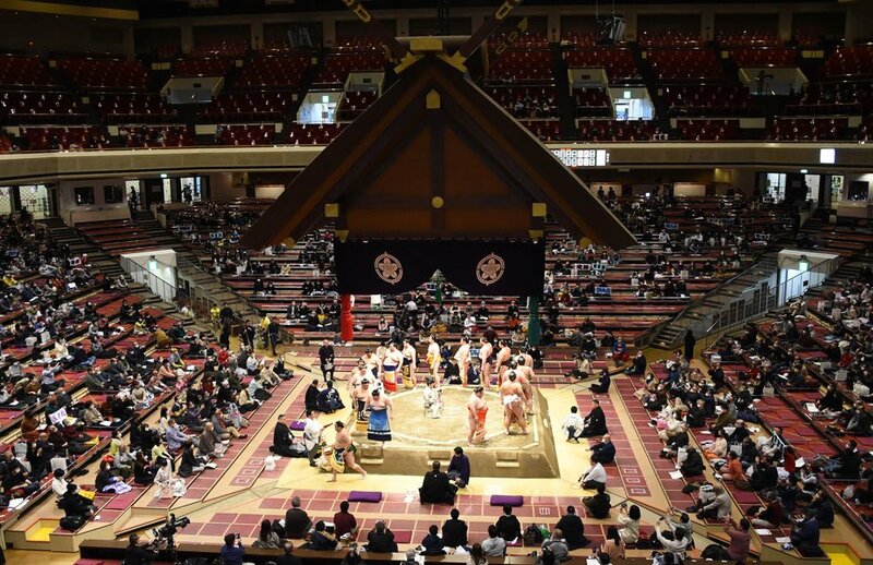  初場所が〝強行開催〟されている両国国技館