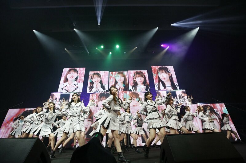  地元でツアー最終公演を行ったＨＫＴ４８（©Mercury）