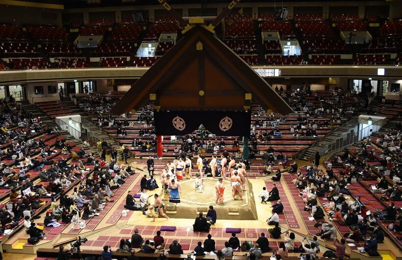  初場所が〝強行開催〟されている両国国技館