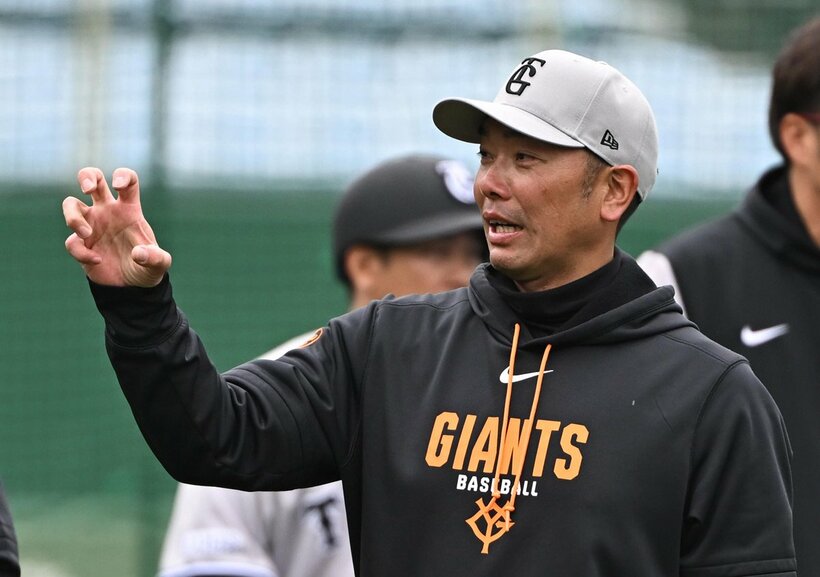 巨人の阿部慎之助監督