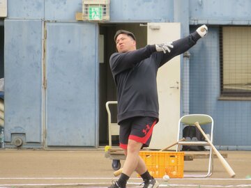 12月に入っても、みっちり自主トレにいそしんでいるソフトバンク・山川穂高