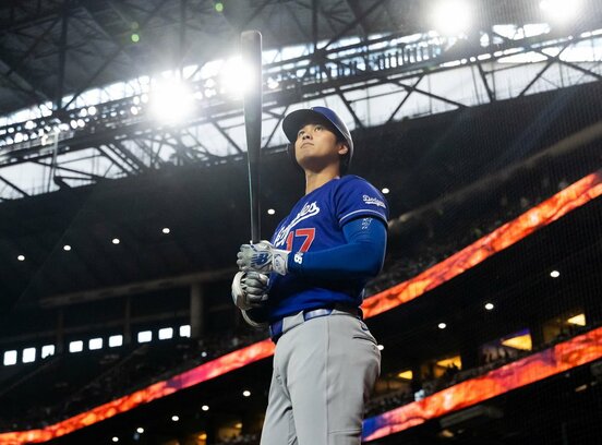 MLBパワーランキングの主役・大谷翔平（ロイター）