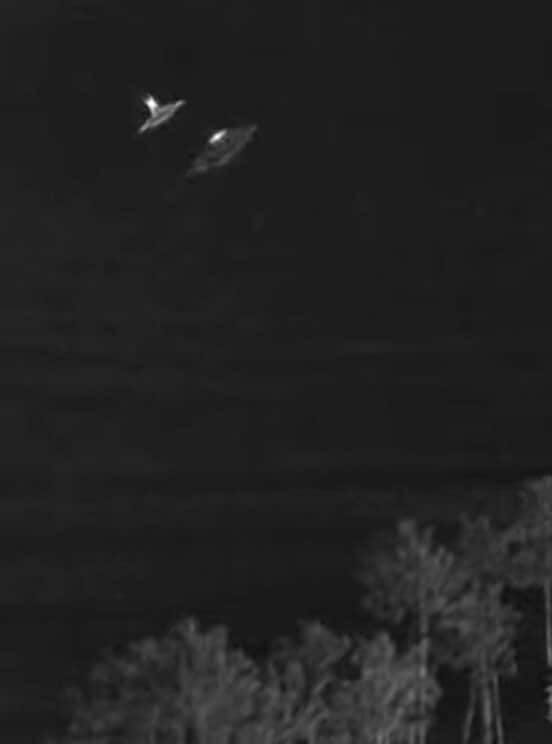 カリフォルニアのUFO（サーフラインのフェイスブックから）