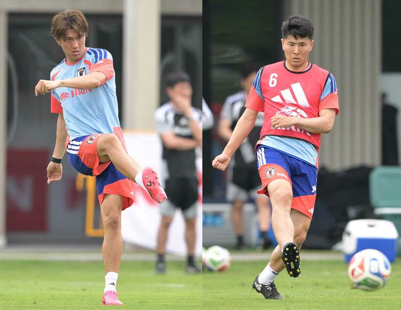 小川航基（左）と鈴木淳之介