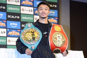 強敵との対戦交渉を行っていた中谷潤人