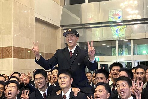 ドラフト】巨人外れ1位・石塚裕惺のサインは完成済みだった「ゆう